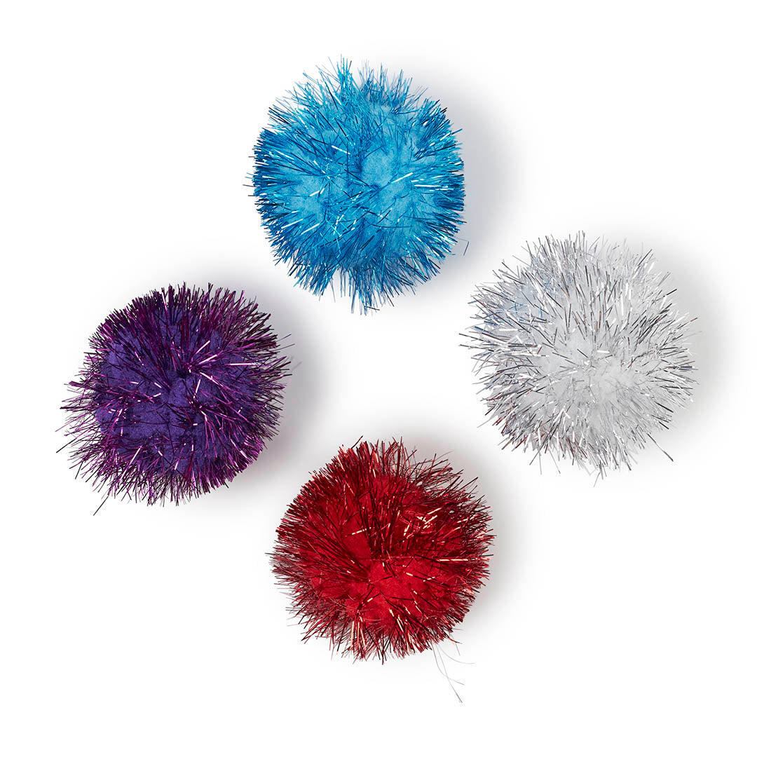 Cat pom shop pom balls