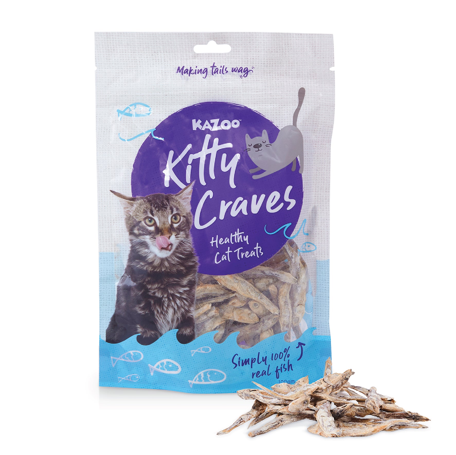 Dried anchovies outlet for cats