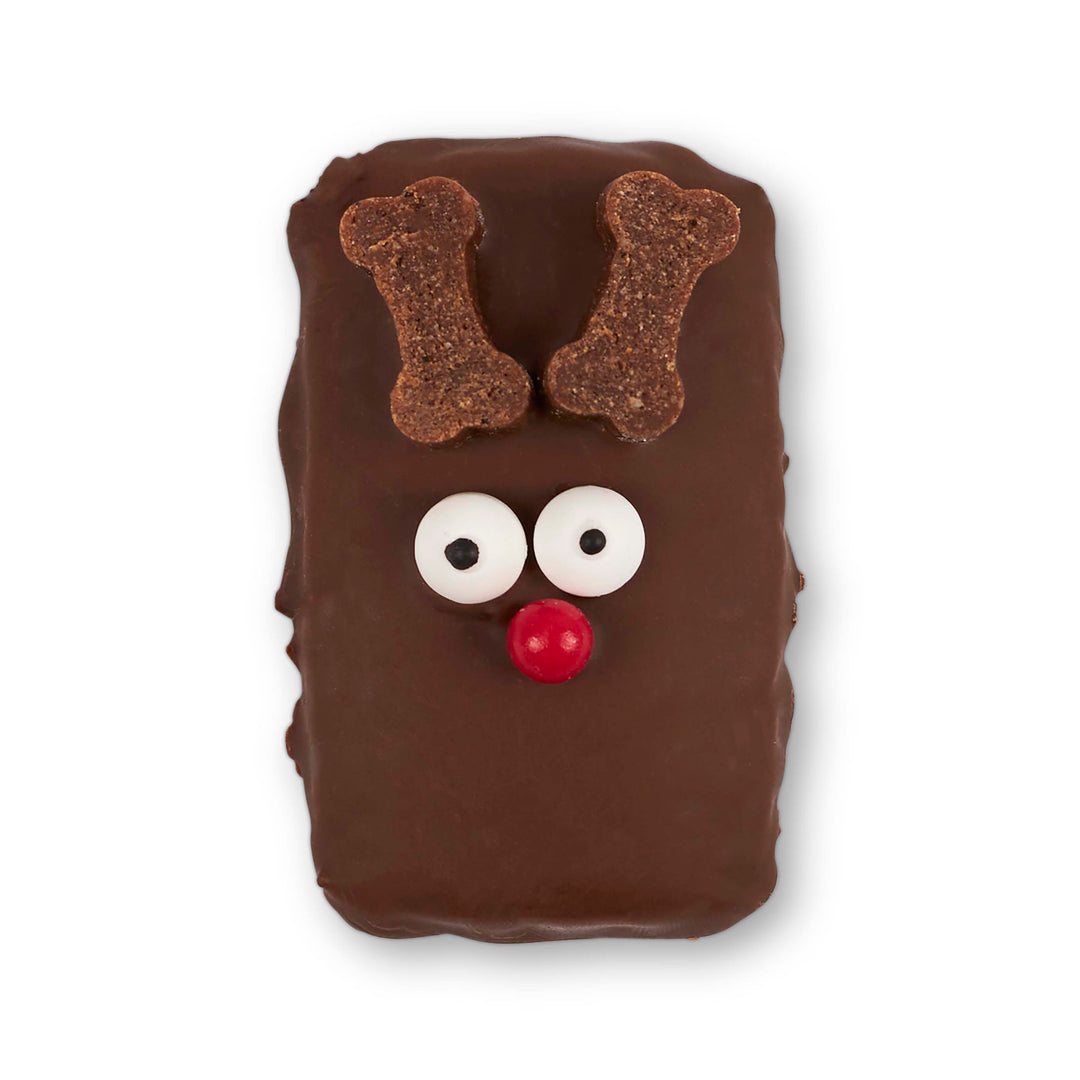 Christmas Rudolph Carob Cookie