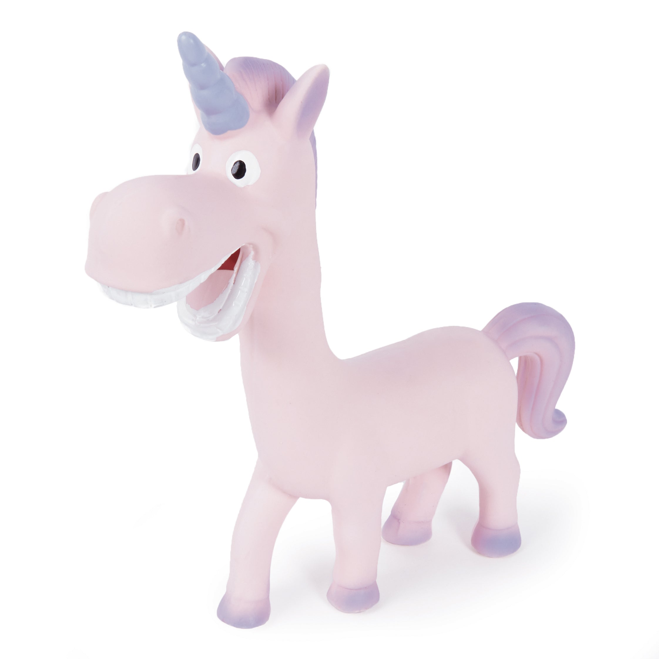 Squeaky unicorn sales dog toy