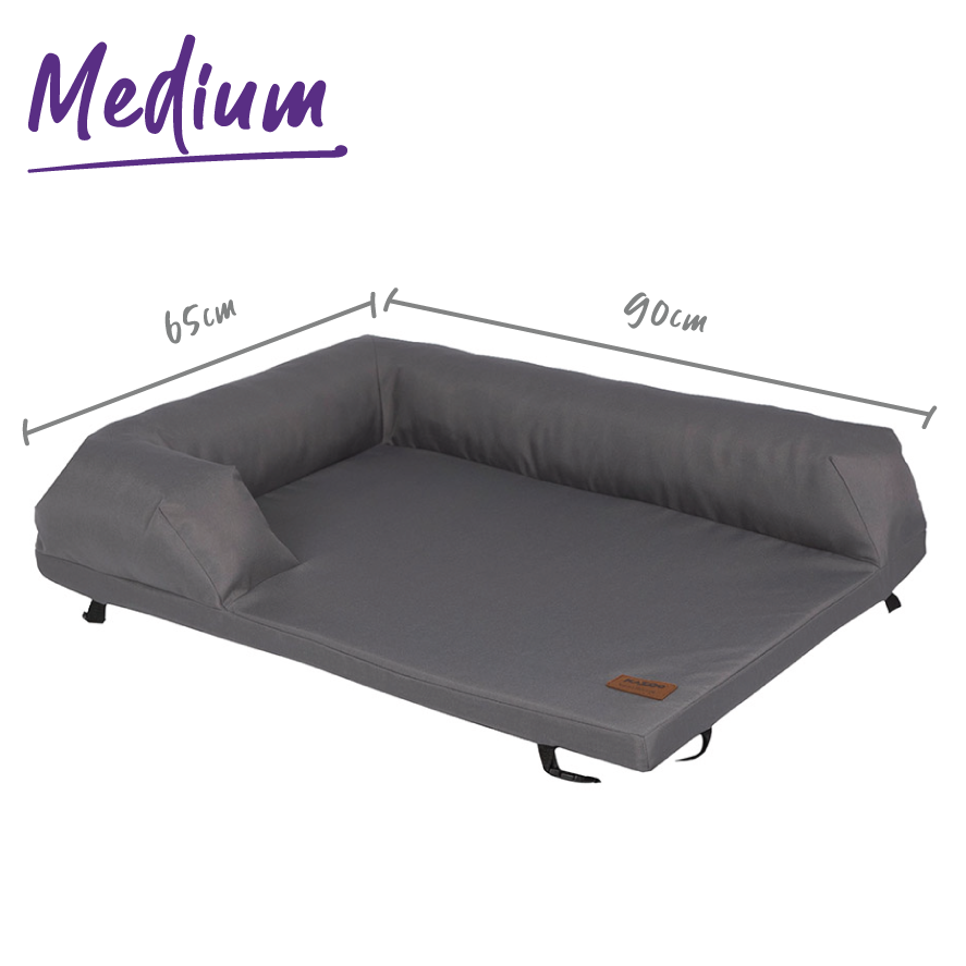 Outdoor Lounge Dog Bed Topper - Slate