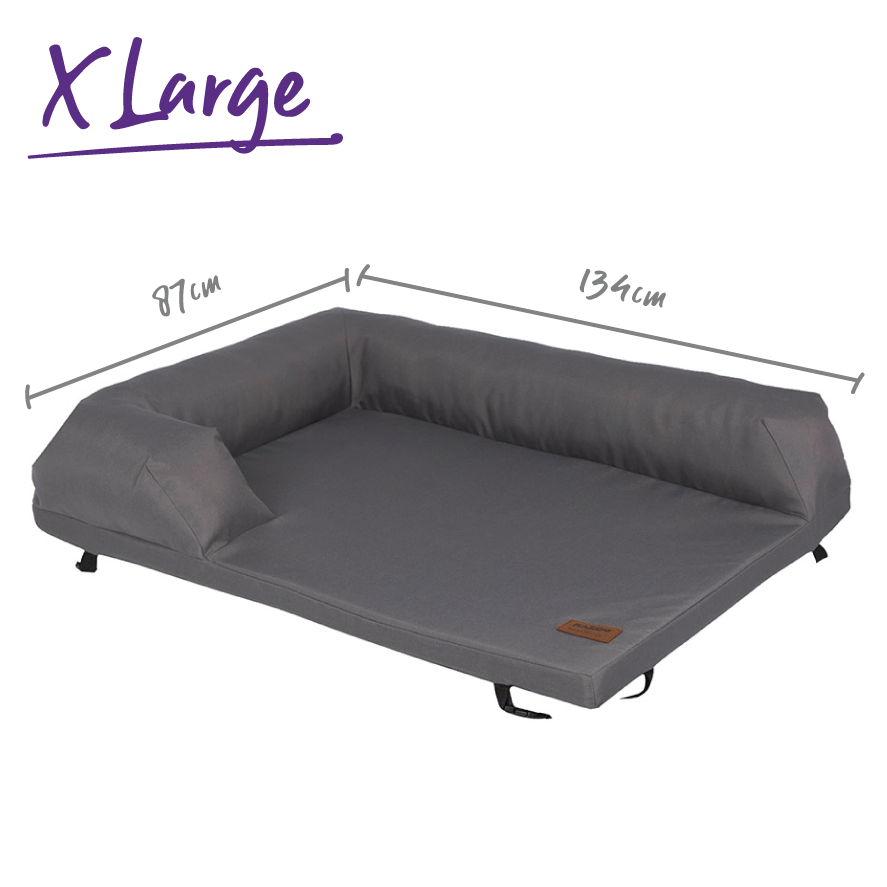 Outdoor Lounge Dog Bed Topper - Slate