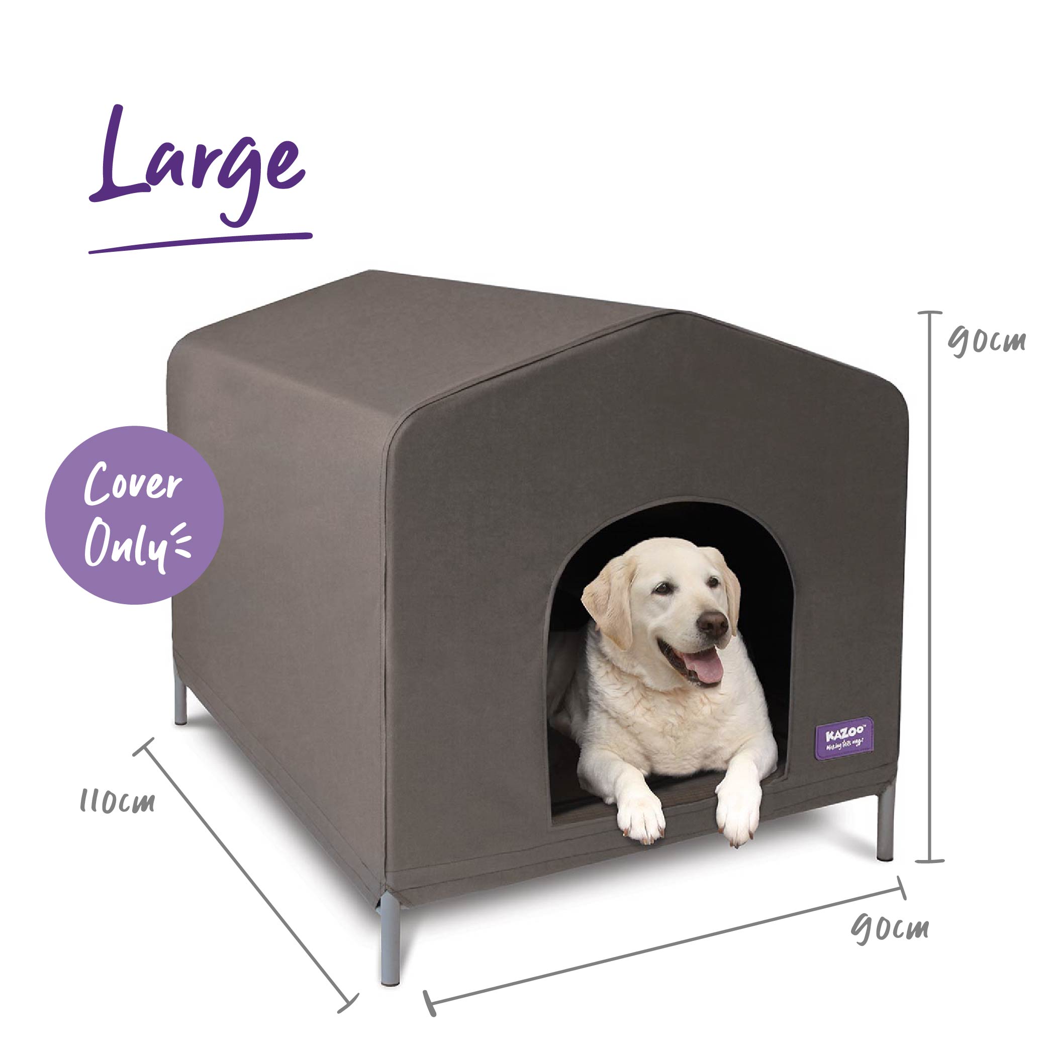 Canvas hot sale dog house