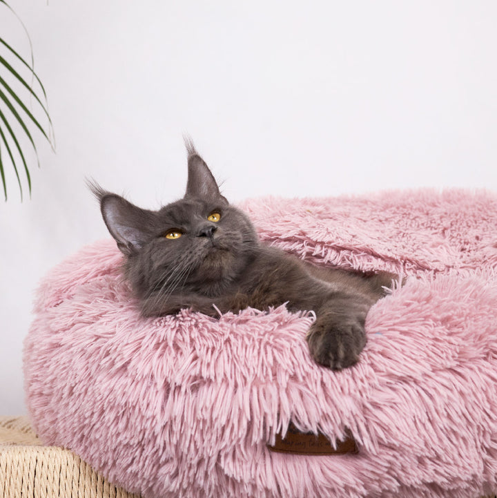 Hideout Cat Bed - Rose Pink