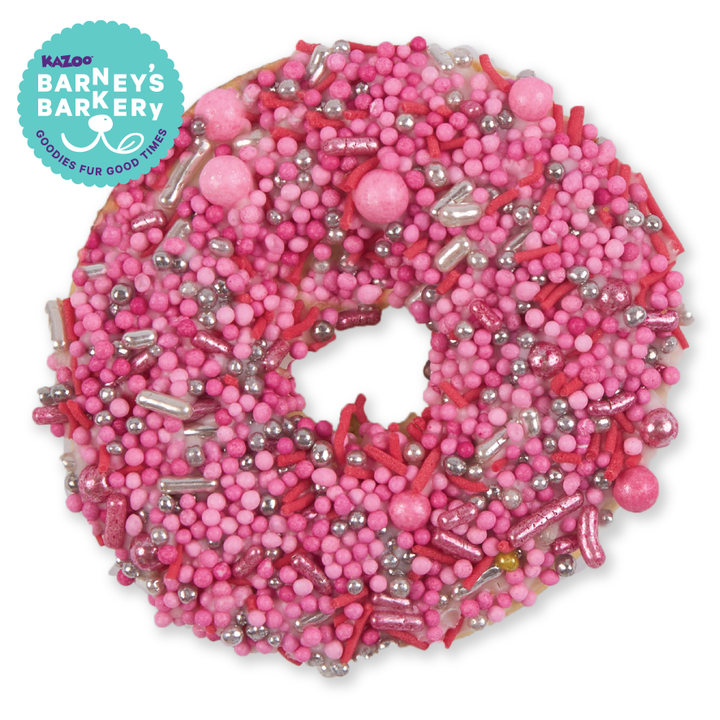 Dog Donut Biscuit - Pink