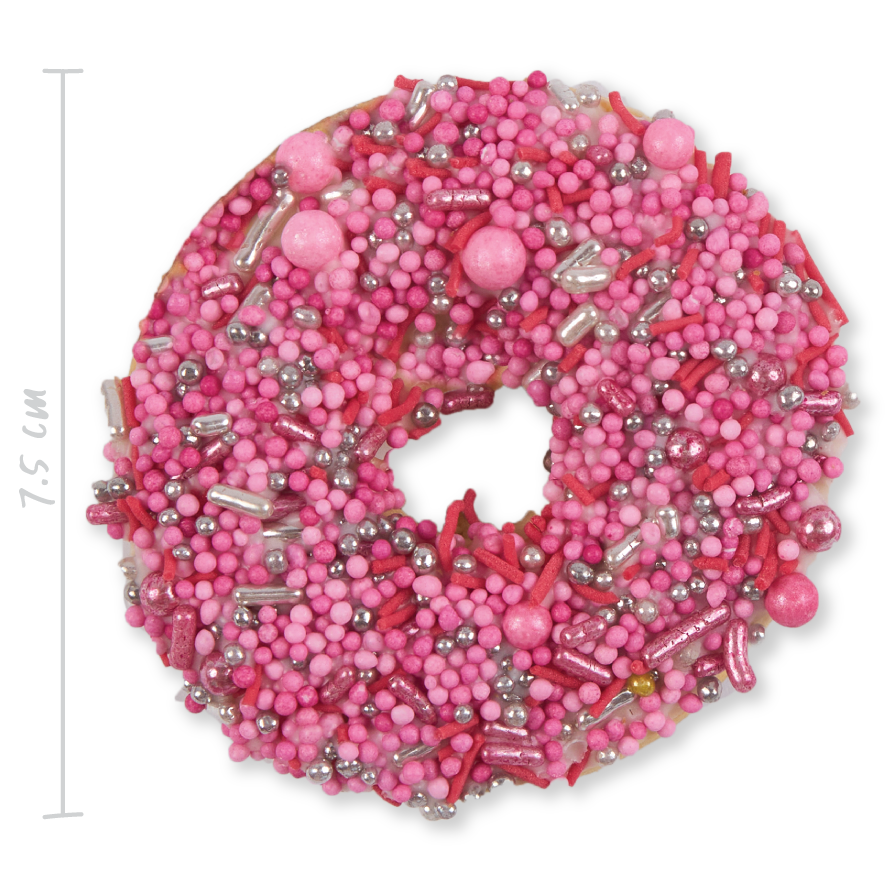 Dog Donut Biscuit - Pink