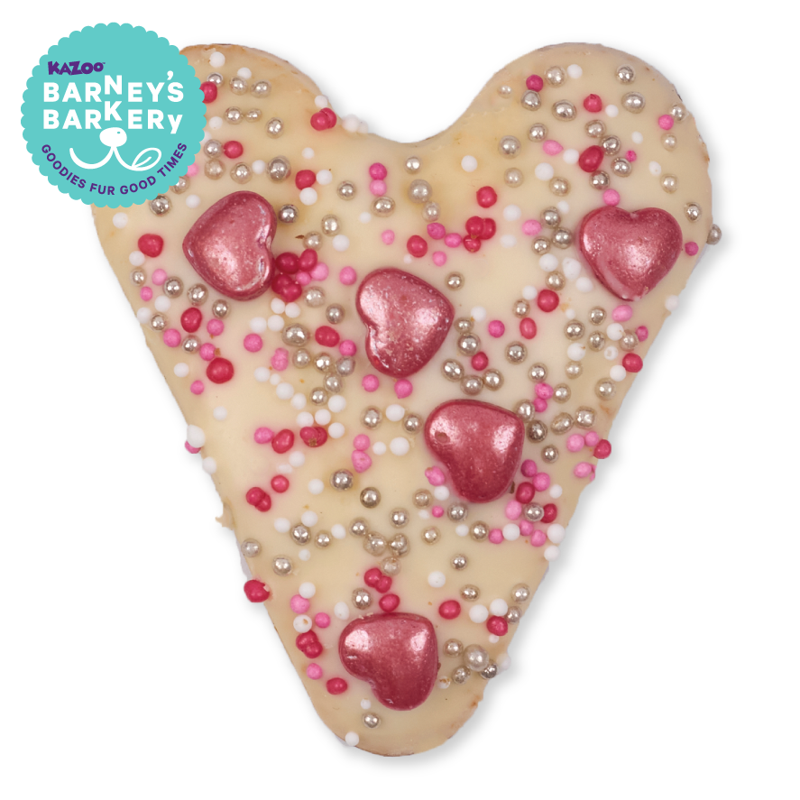 Dog Heart Cookie - Yoghurt