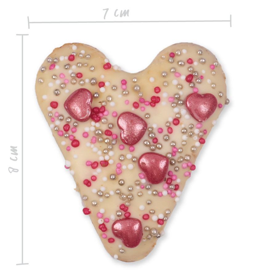 Dog Heart Cookie - Yoghurt