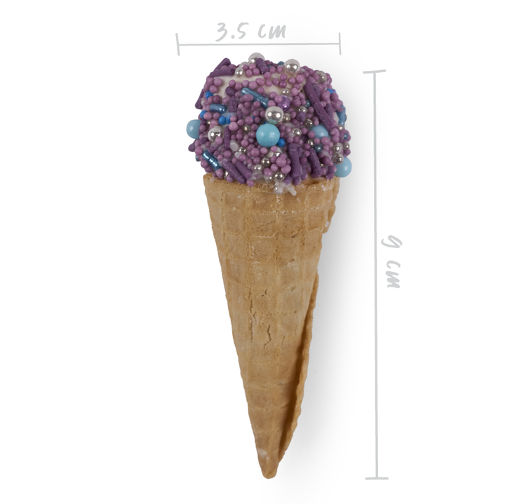 Dog Ice Cream Cone - Purple