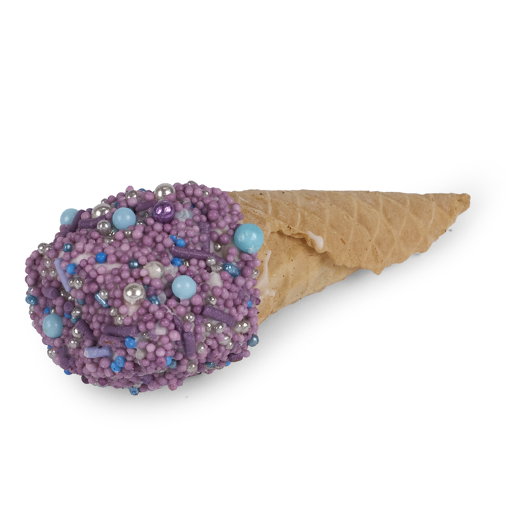 Dog Ice Cream Cone - Purple