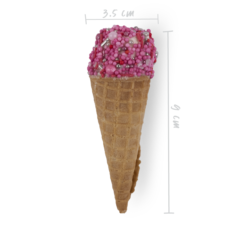 Dog Ice Cream Cone - Pink