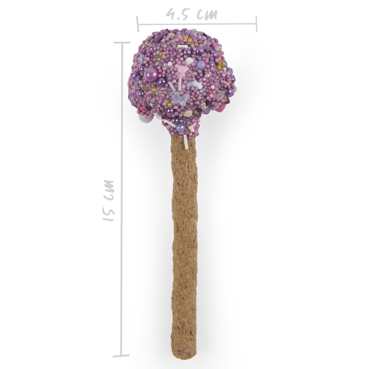 Dog Cake Pop - Pink/Purple