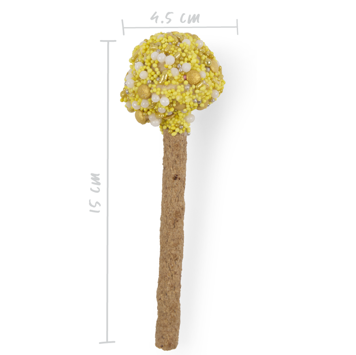 Dog Cake Pop - Yellow