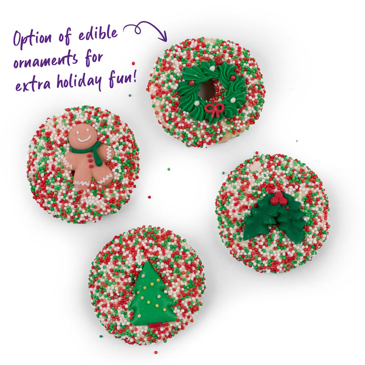 Christmas Dog Cookie Bauble