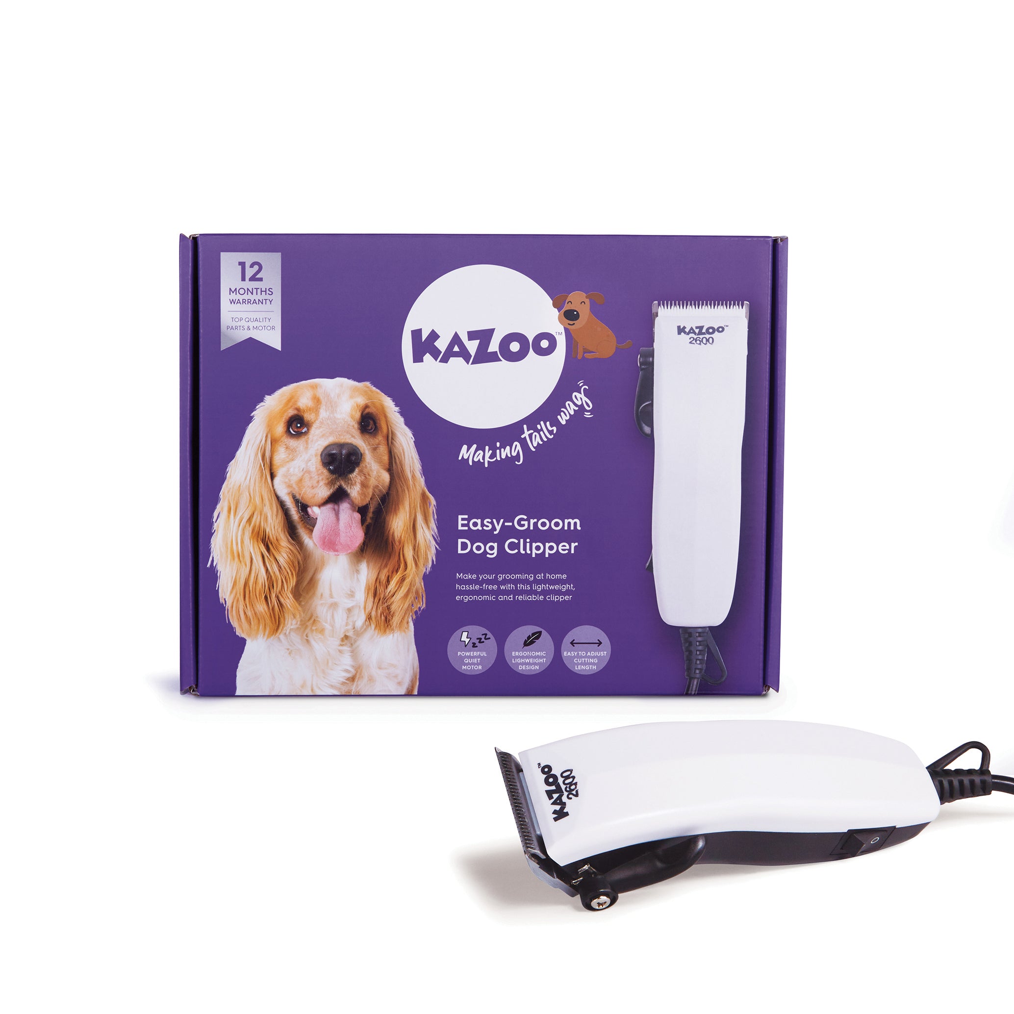 Easy Groom Dog Clipper Kazoo Pet Co