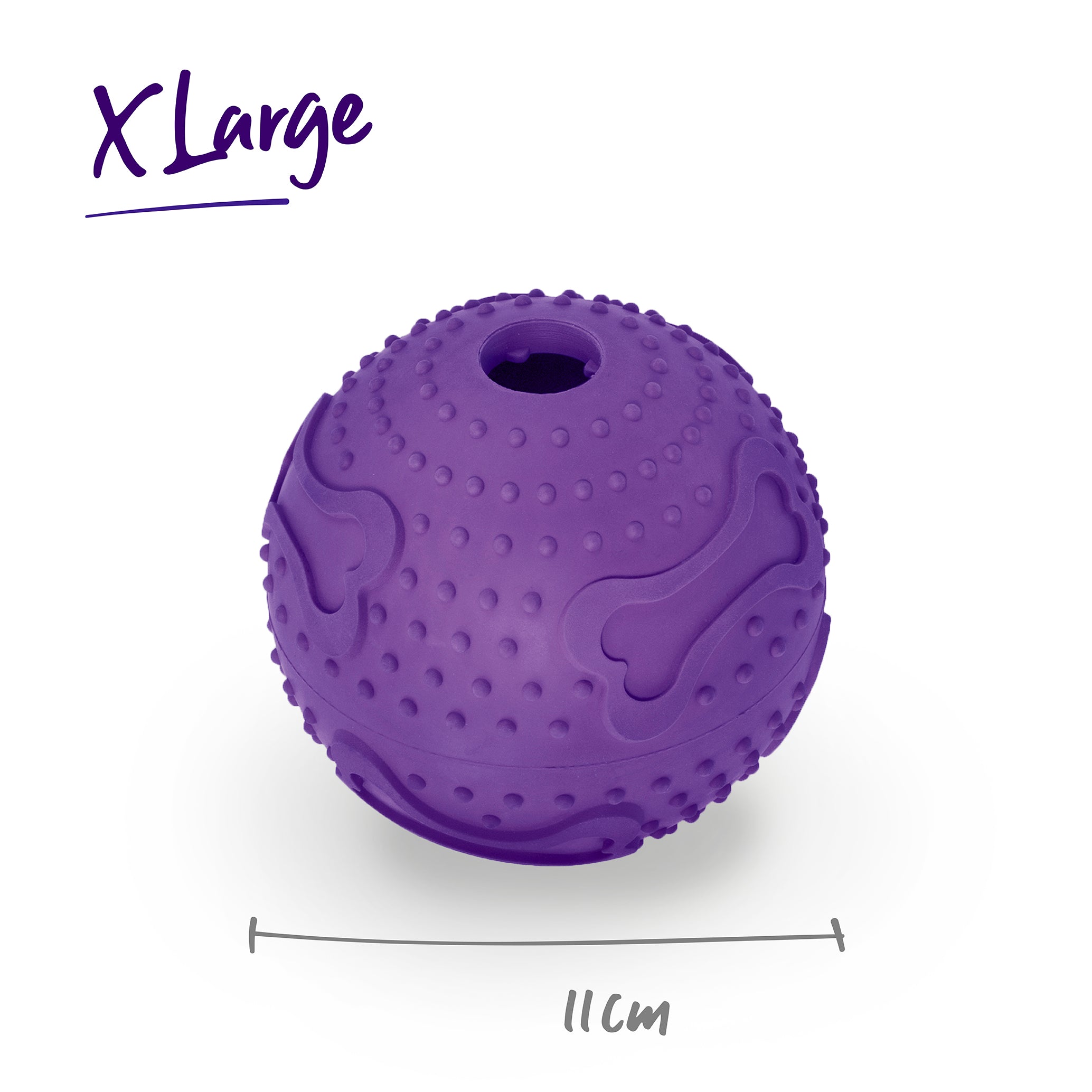 Dog rubber treat clearance ball