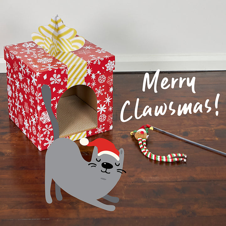 Christmas Cat Toy - Rudolph Wand Teaser